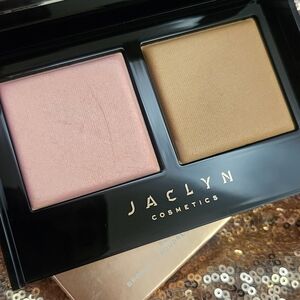 Jaclyn Cosmetics Bronze and Blushing Duo Pink Me Up Oh Honey - DISCONTINUED